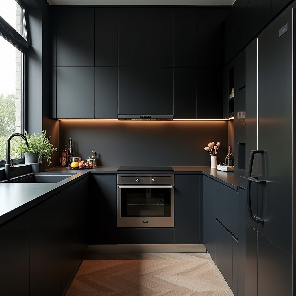 Black Kitchen Ideas 15