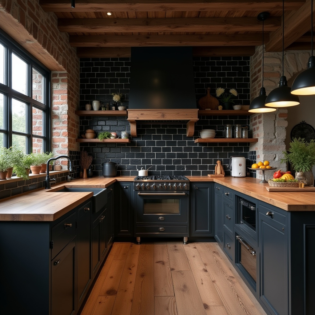 Black Kitchen Ideas 24