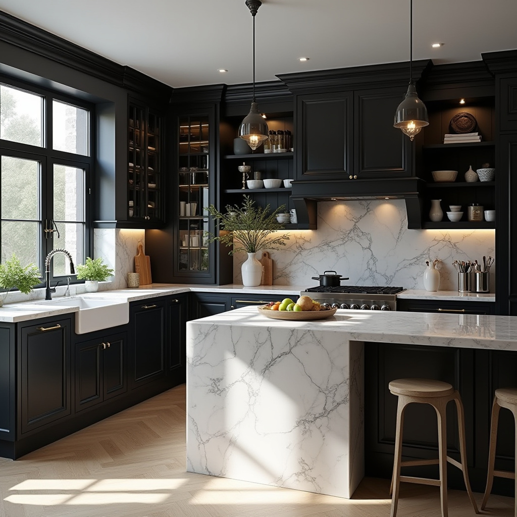 Black Kitchen Ideas 27