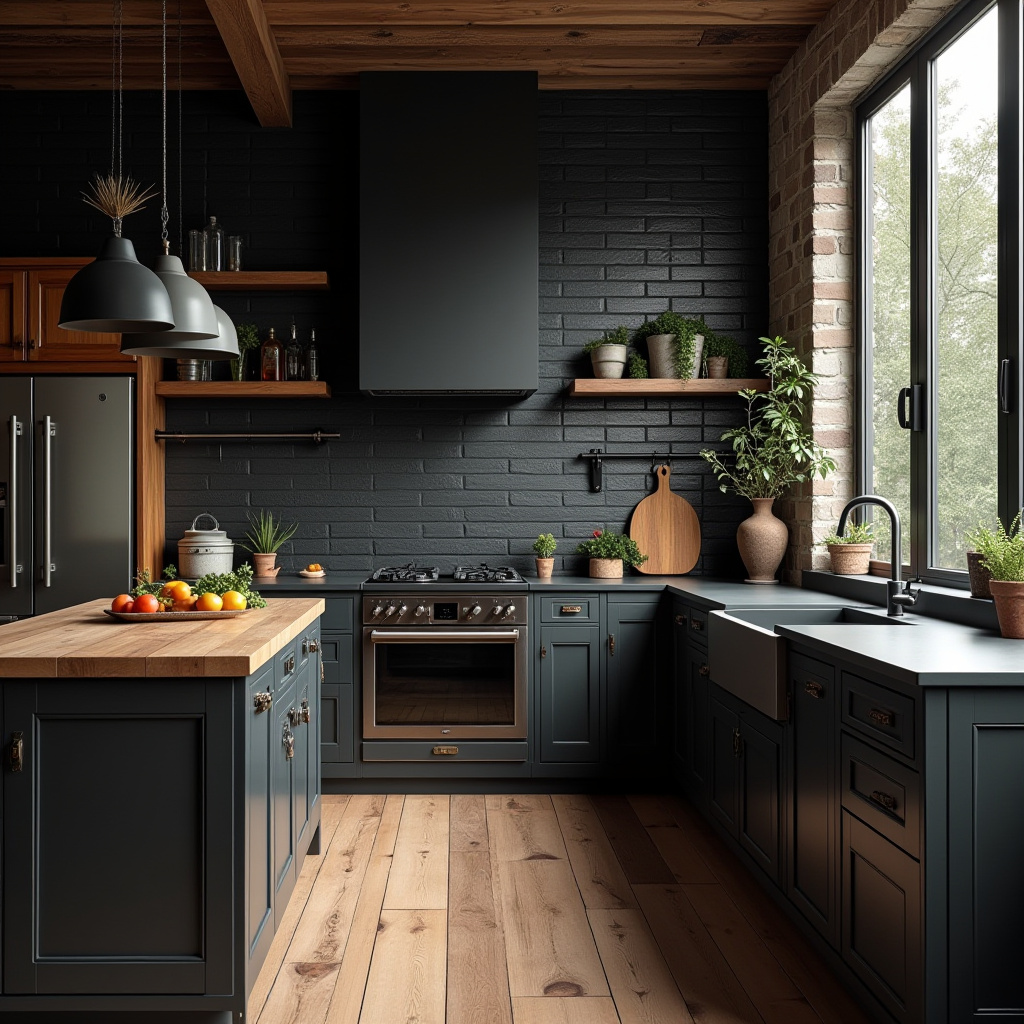 Black Kitchen Ideas 30