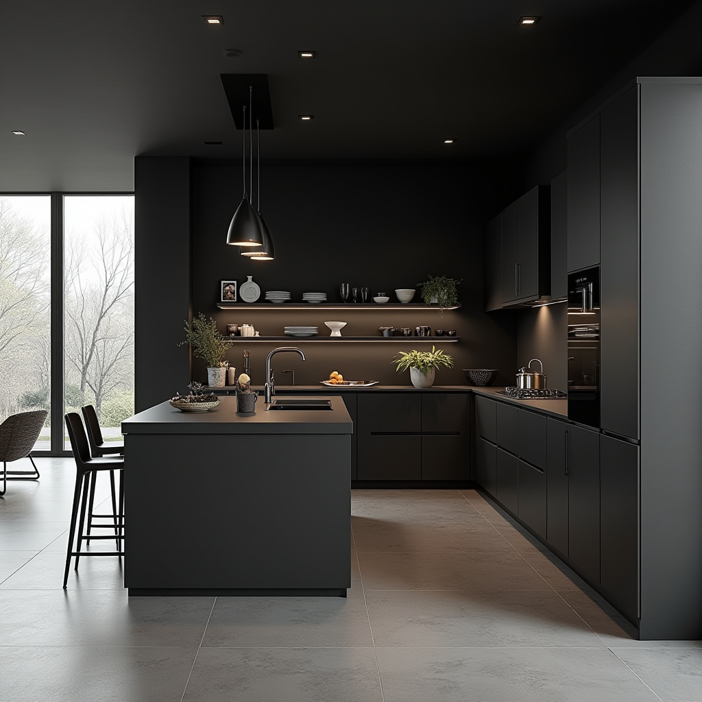 Black Kitchen Ideas 4