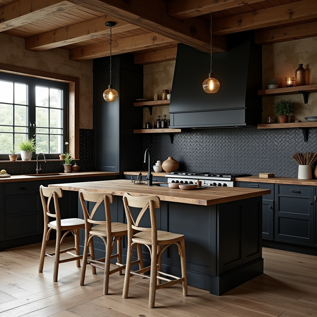 Black Kitchen Ideas 6