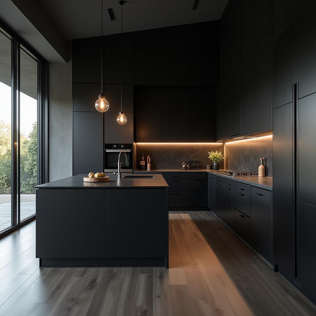Black Kitchen Ideas 7