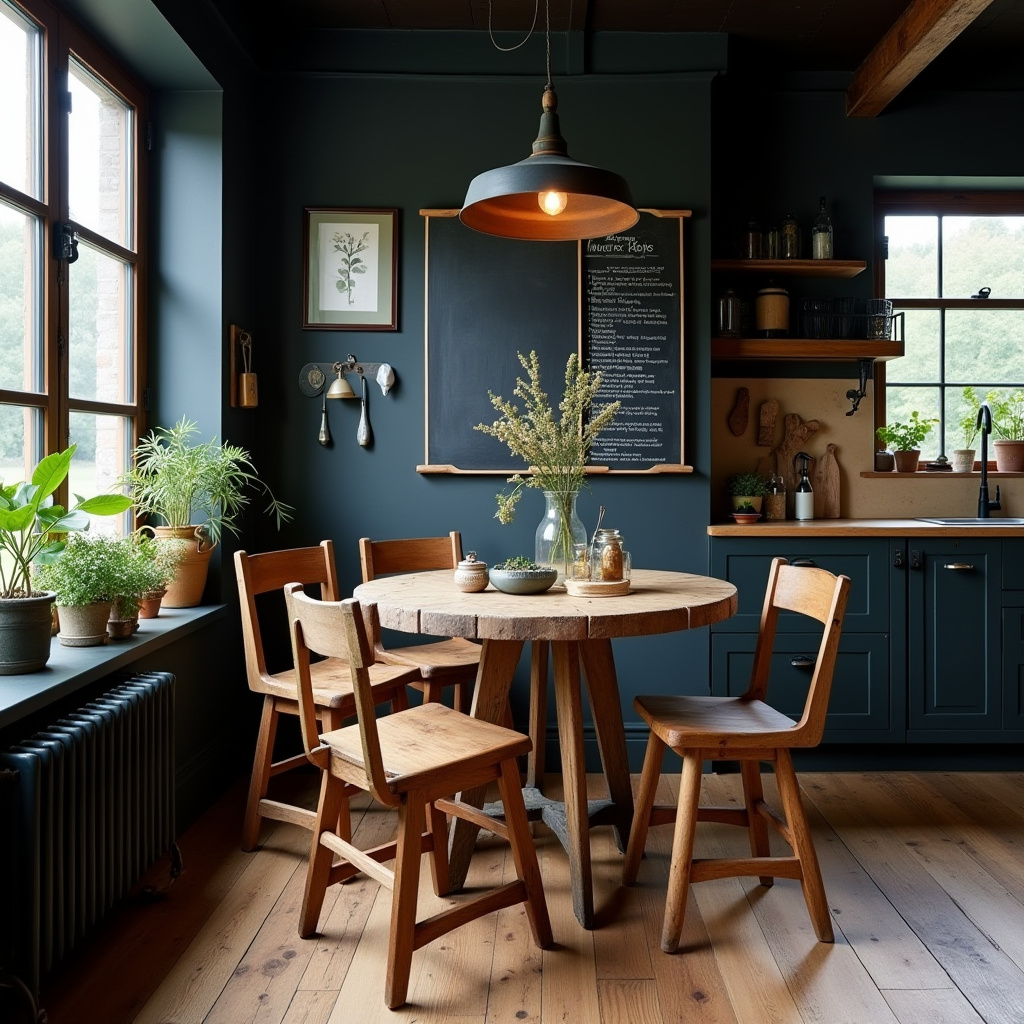 Black Rustic Kitchen 13