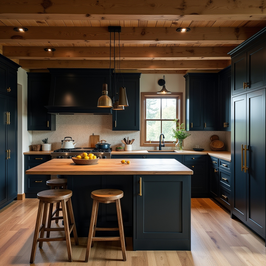 Black Rustic Kitchen 3