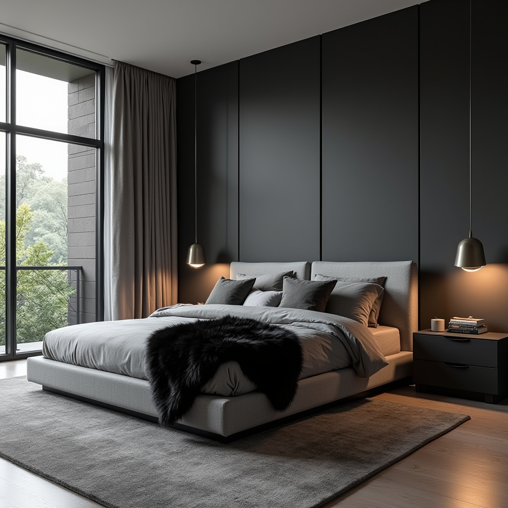 Black And Grey Bedroom Ideas 14