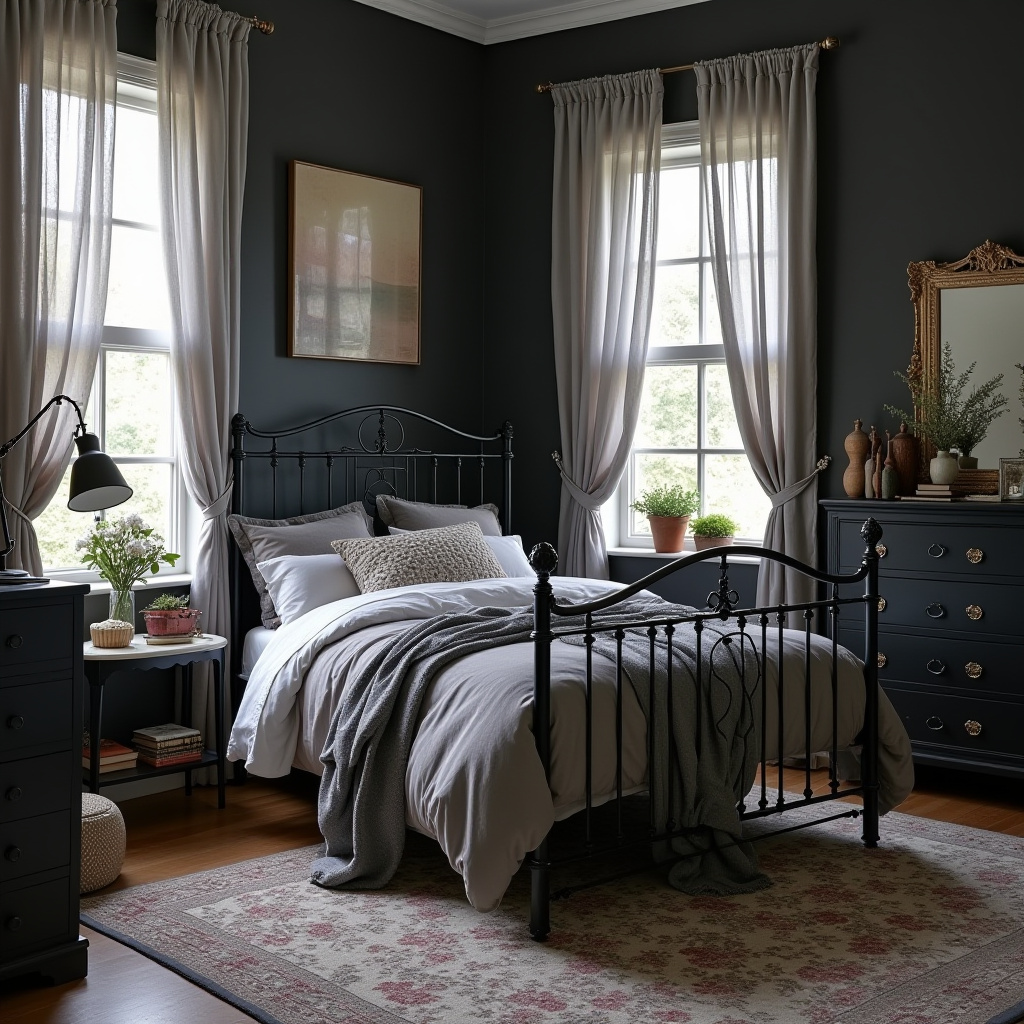 Black And Grey Bedroom Ideas 19