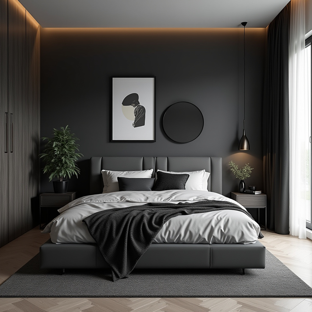Black And Grey Bedroom Ideas 28
