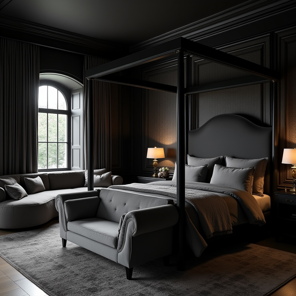 Black And Grey Bedroom Ideas 6