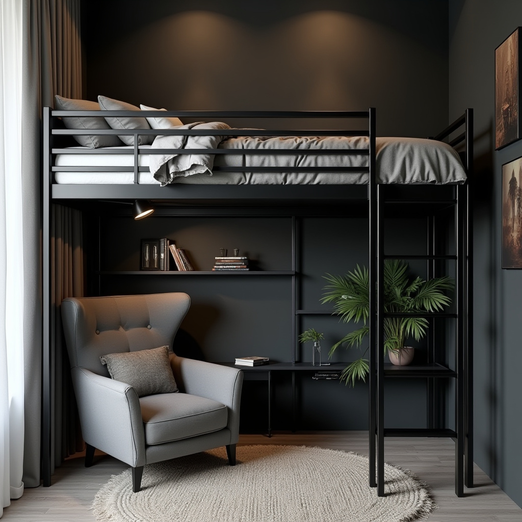 Black And Grey Bedroom Ideas 7