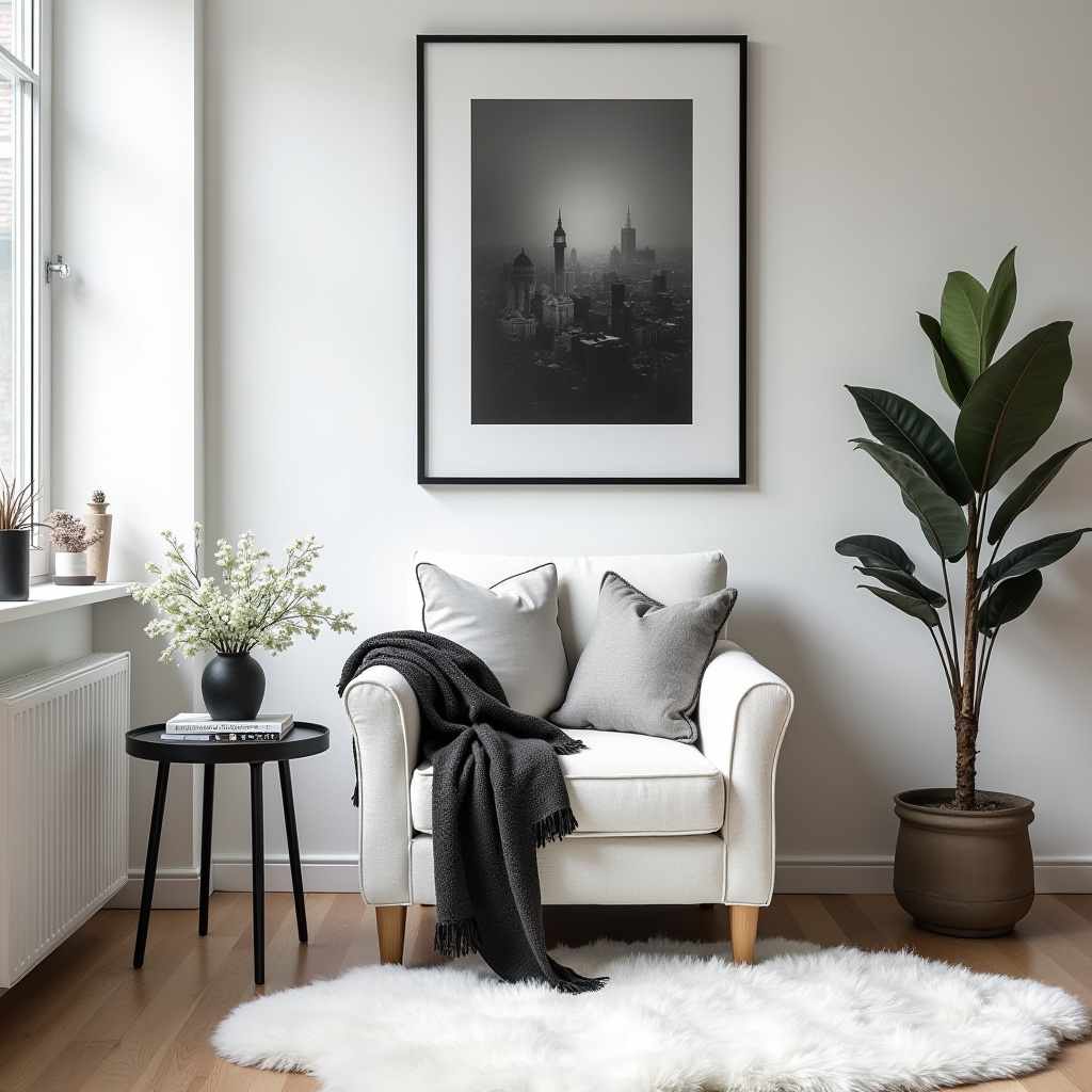 Black And White Living Room Decor 18