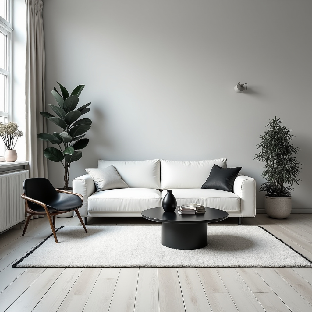 Black And White Living Room Decor 24
