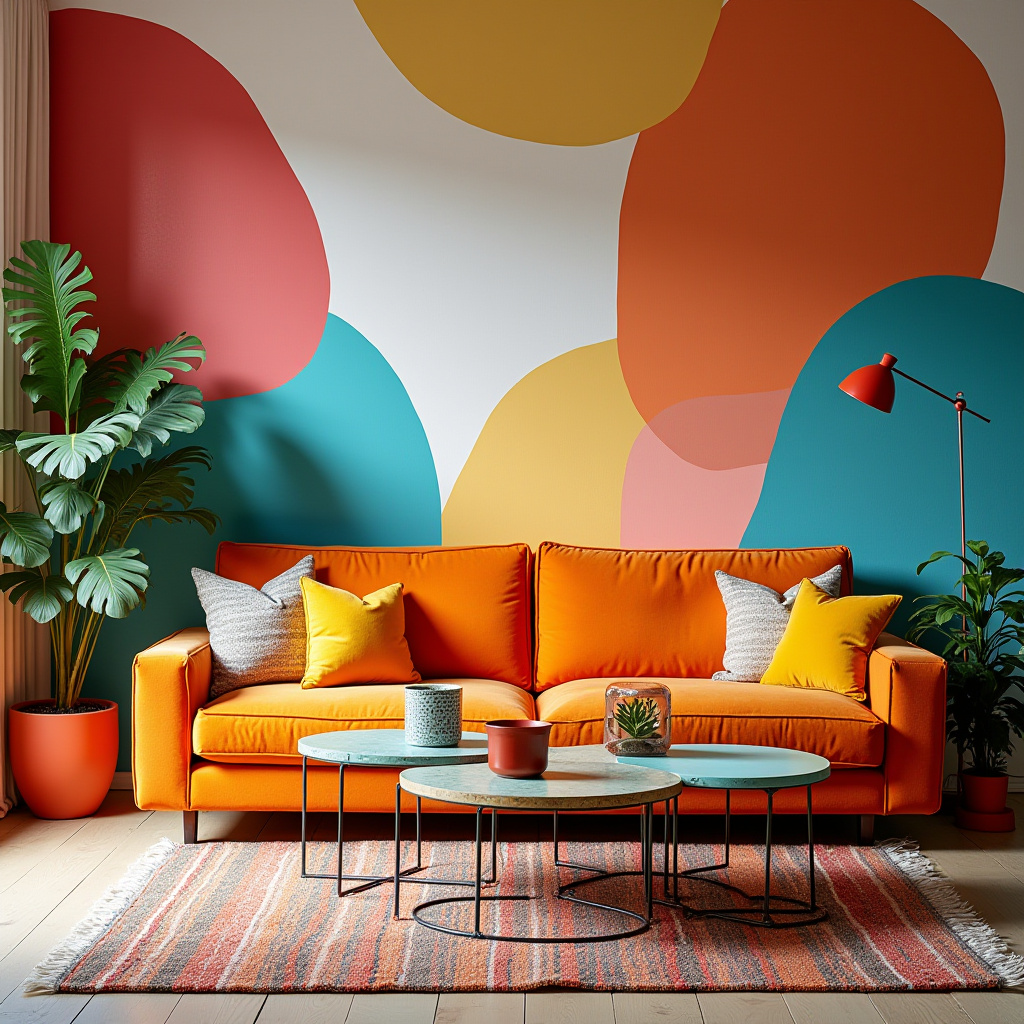 Blank Wall Ideas Living Room 18