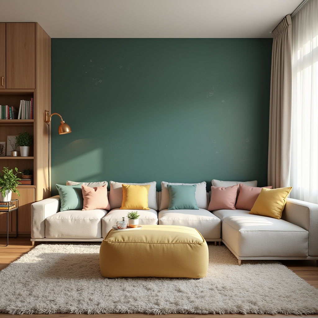 Blank Wall Ideas Living Room 24