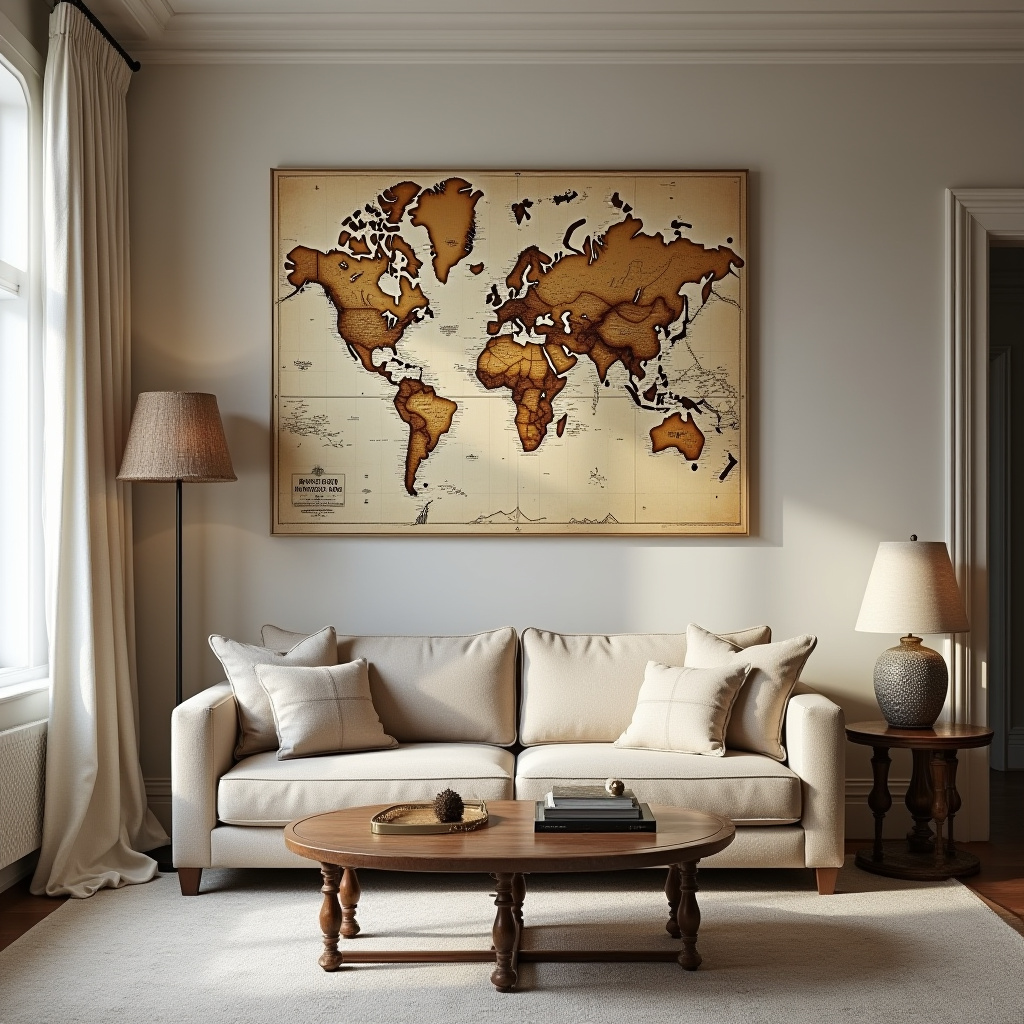 Blank Wall Ideas Living Room 25