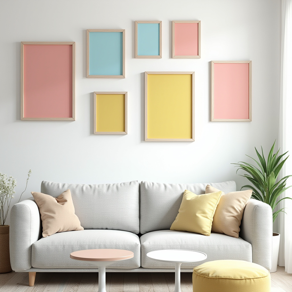 Blank Wall Ideas Living Room 26