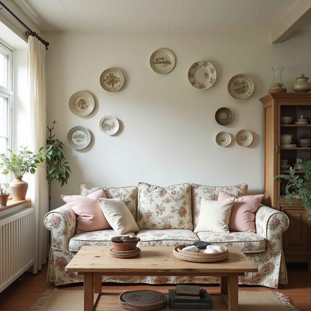 Blank Wall Ideas Living Room 29