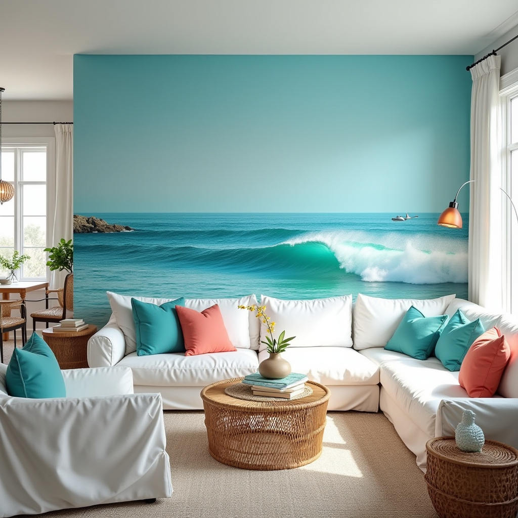 Blank Wall Ideas Living Room 5