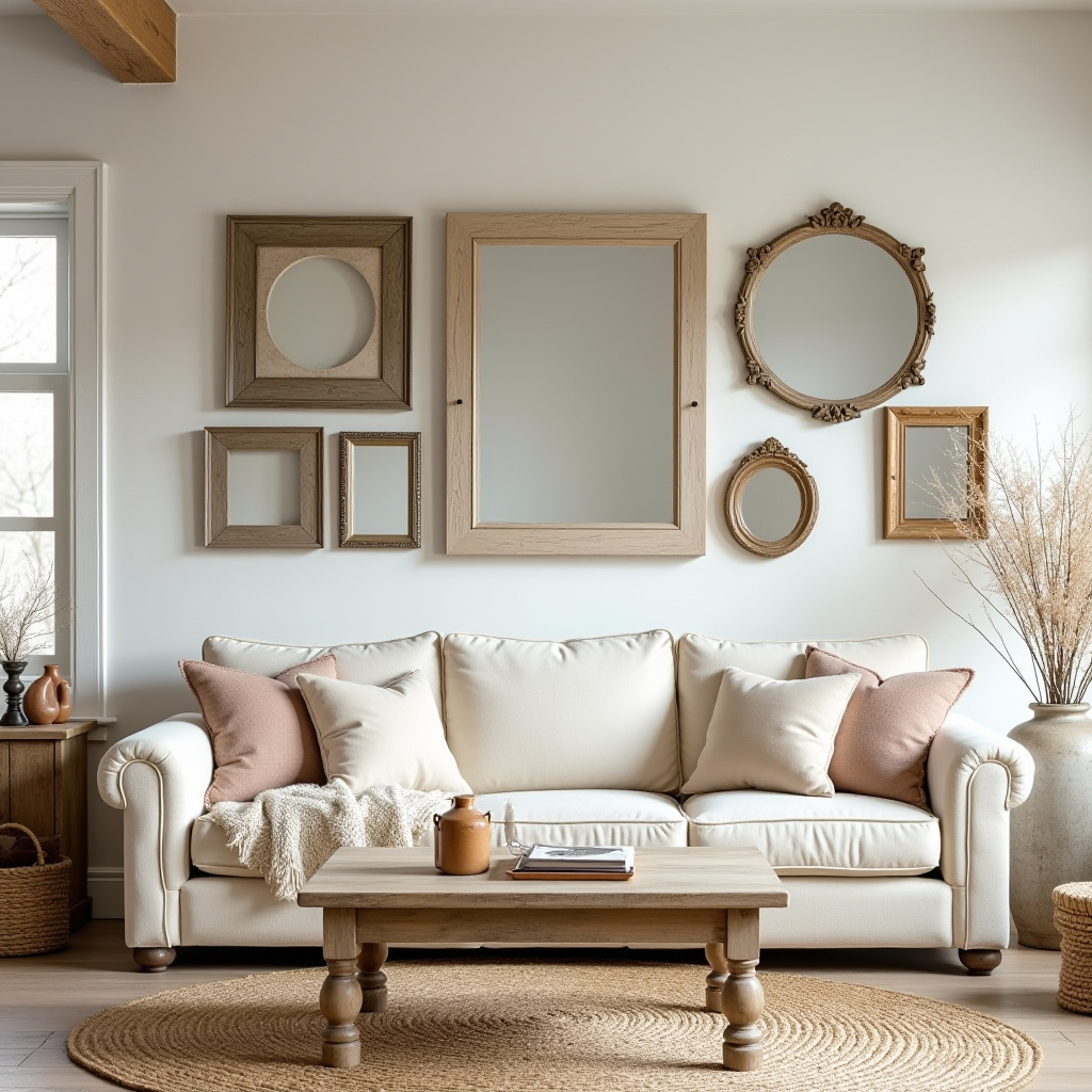 Blank Wall Ideas Living Room 6