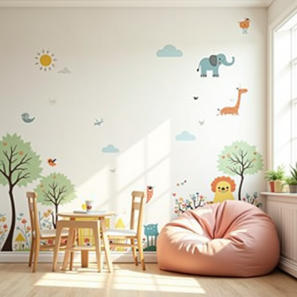Blank Wall Ideas Living Room 8