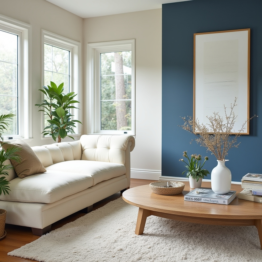Blue And Cream Living Room 8