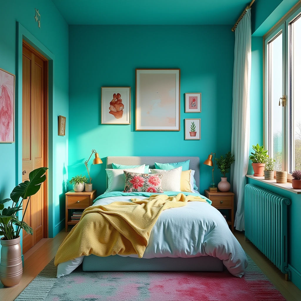 Blue And Green Bedroom Ideas 29
