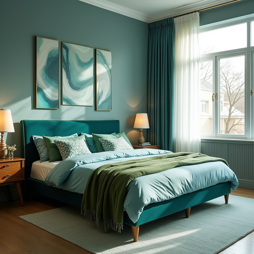 Blue And Green Bedroom Ideas 7