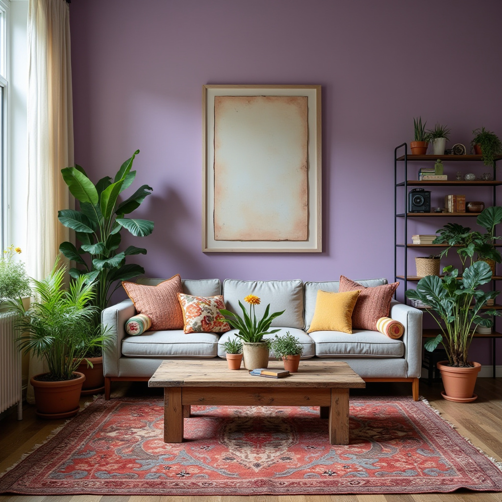 Bohemian Living Room Decor 13