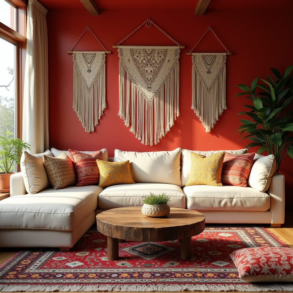 Bohemian Living Room Decor 22