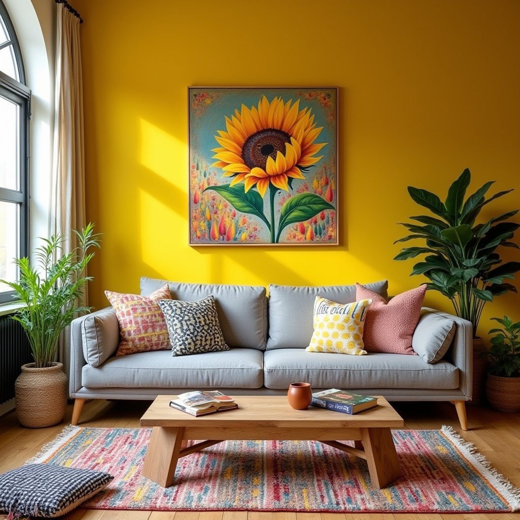 Bohemian Living Room Decor 26