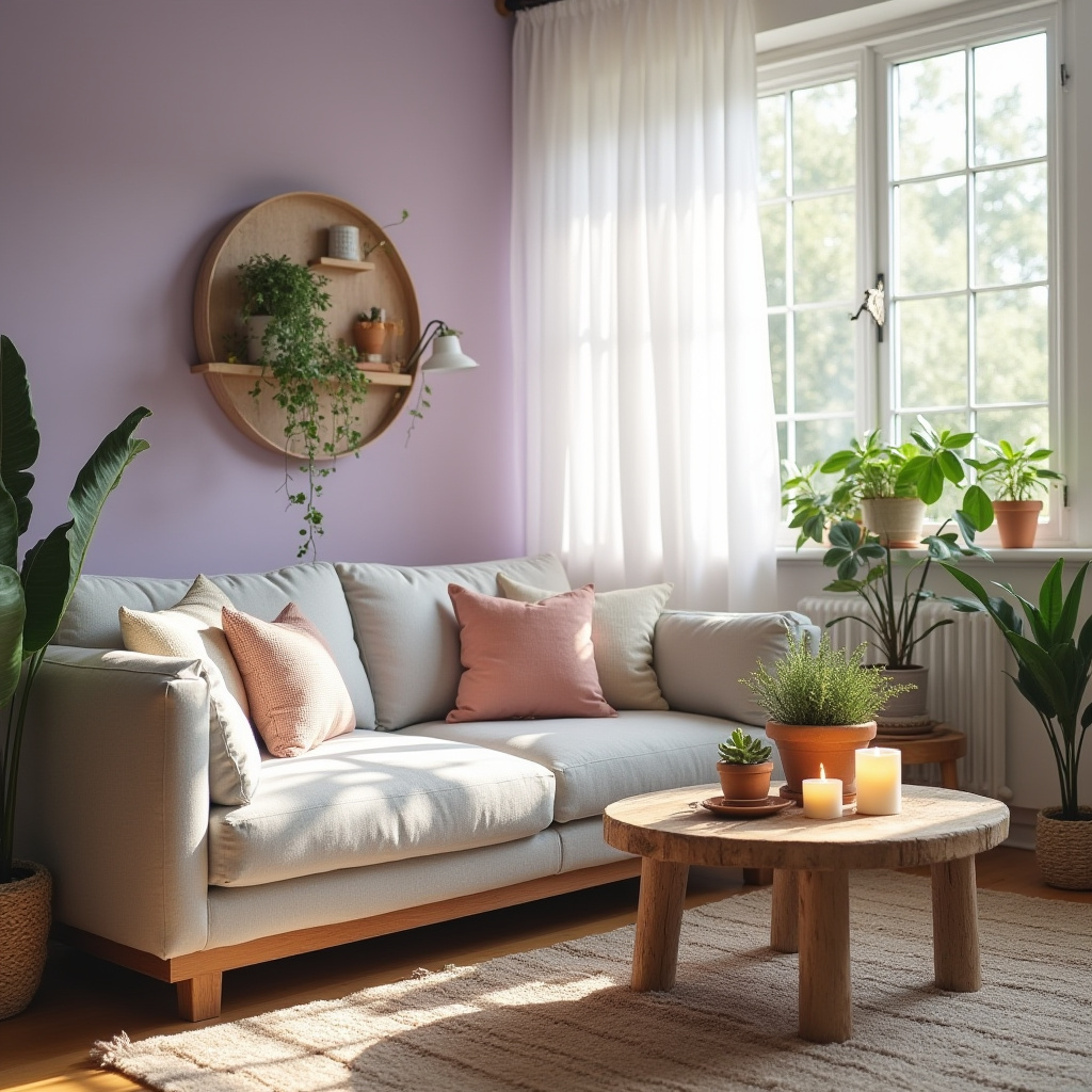 Bohemian Living Room Decor 6