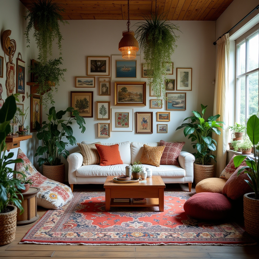 Boho Living Room Inspiration 14