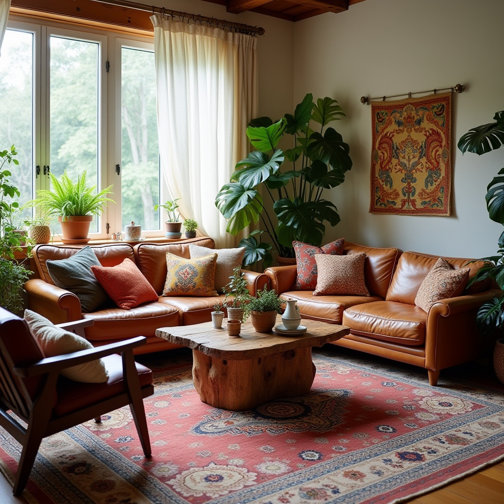 Boho Living Room Inspiration 18
