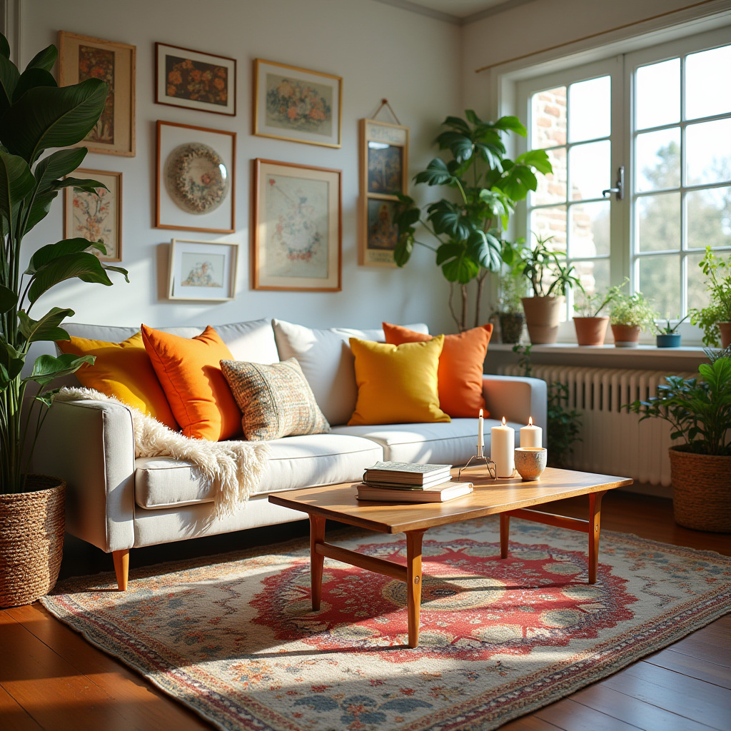 Boho Living Room Inspiration 19