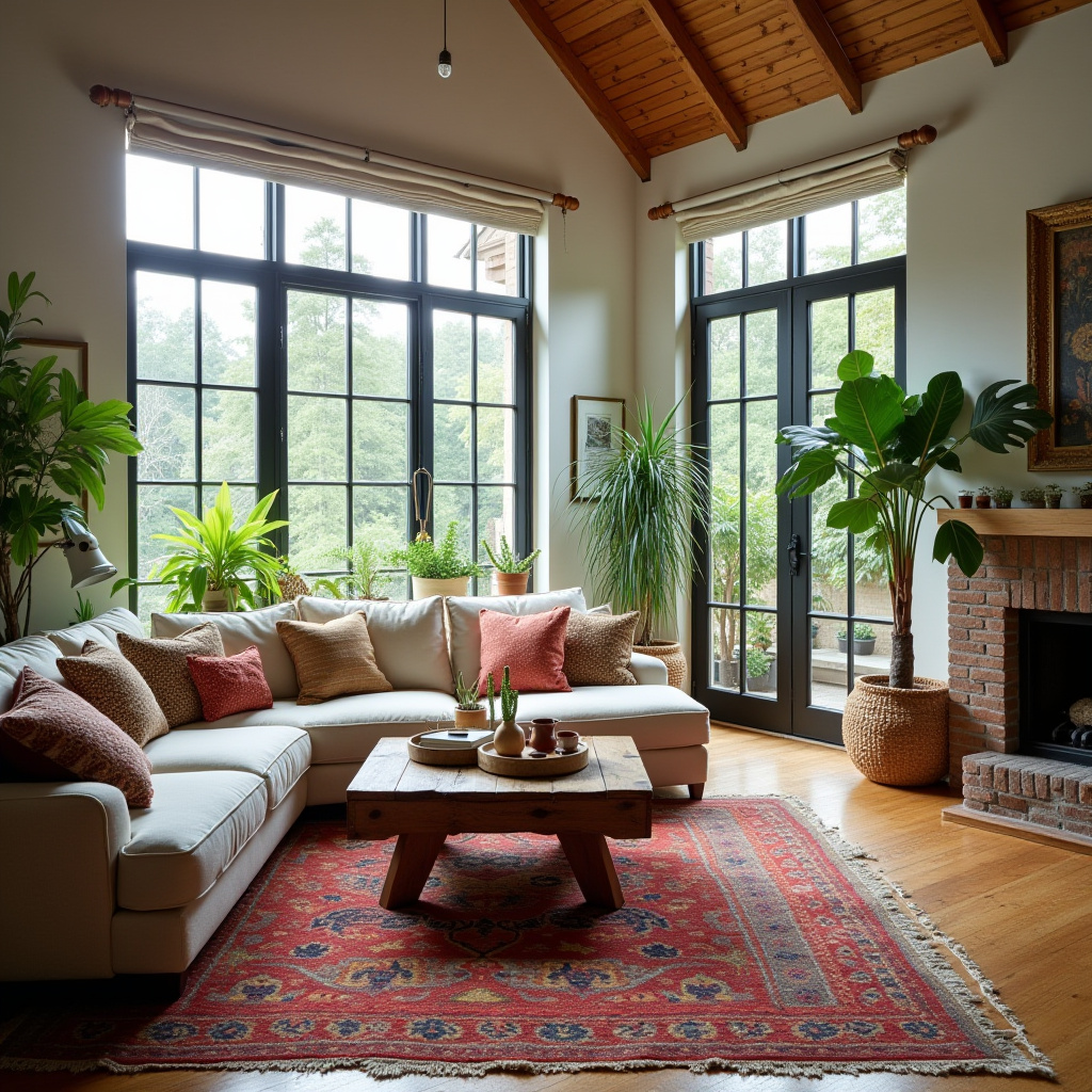 Boho Living Room Inspiration 21