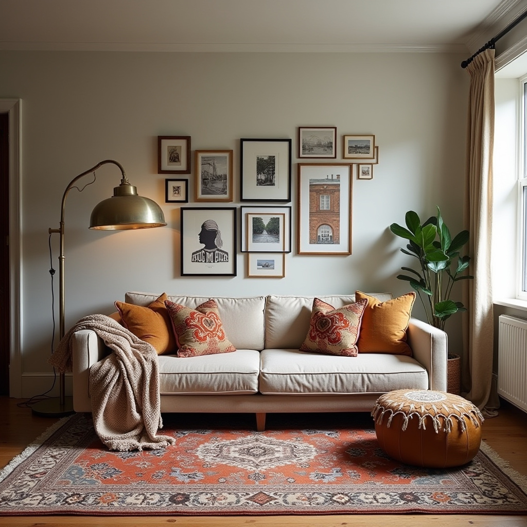 Boho Living Room Inspiration 4