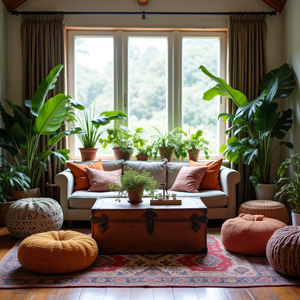 Boho Living Room Inspiration 6