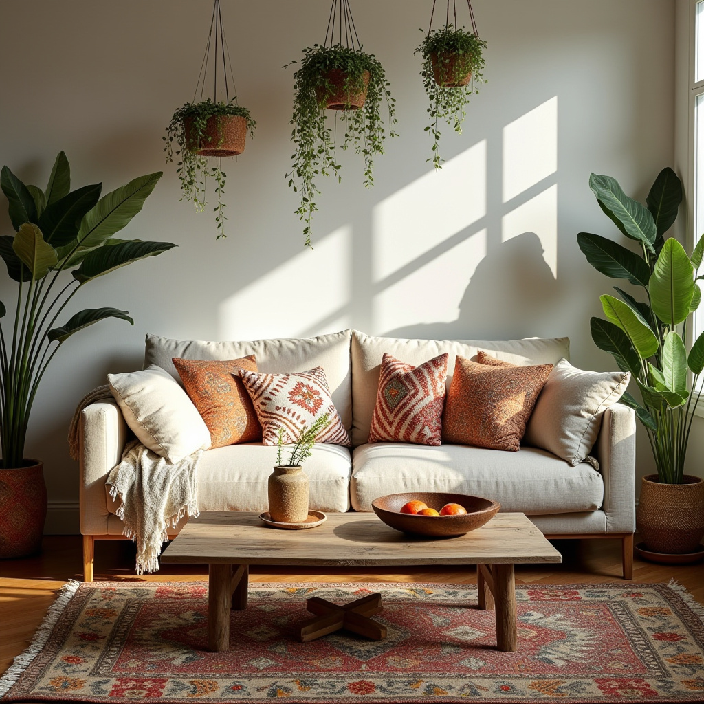 Boho Living Room Inspiration 8