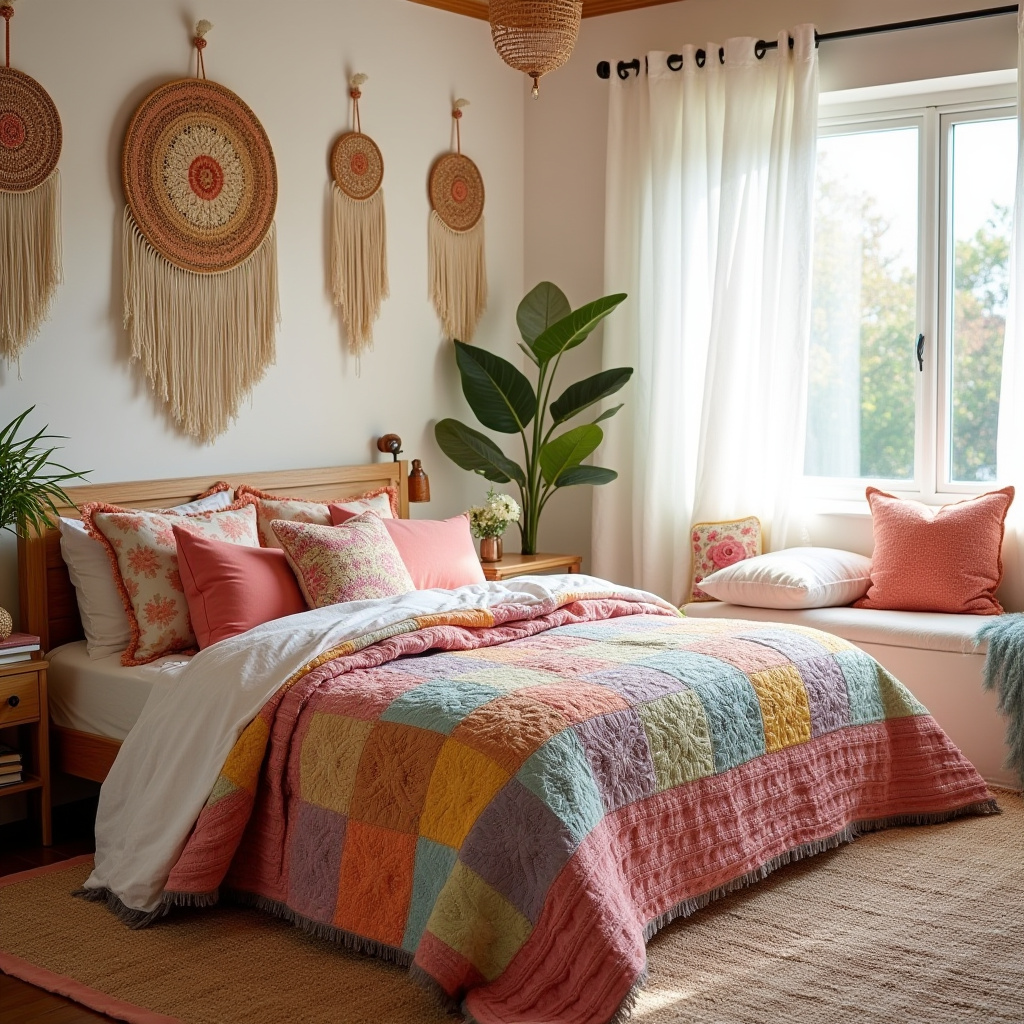 Boho Style Bedroom 11