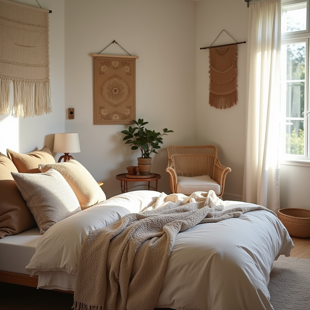 Boho Style Bedroom 15