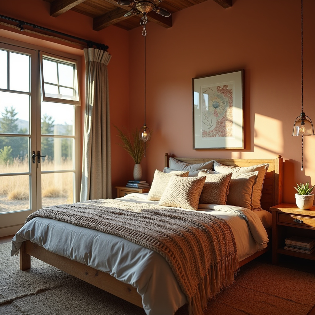 Boho Style Bedroom 16