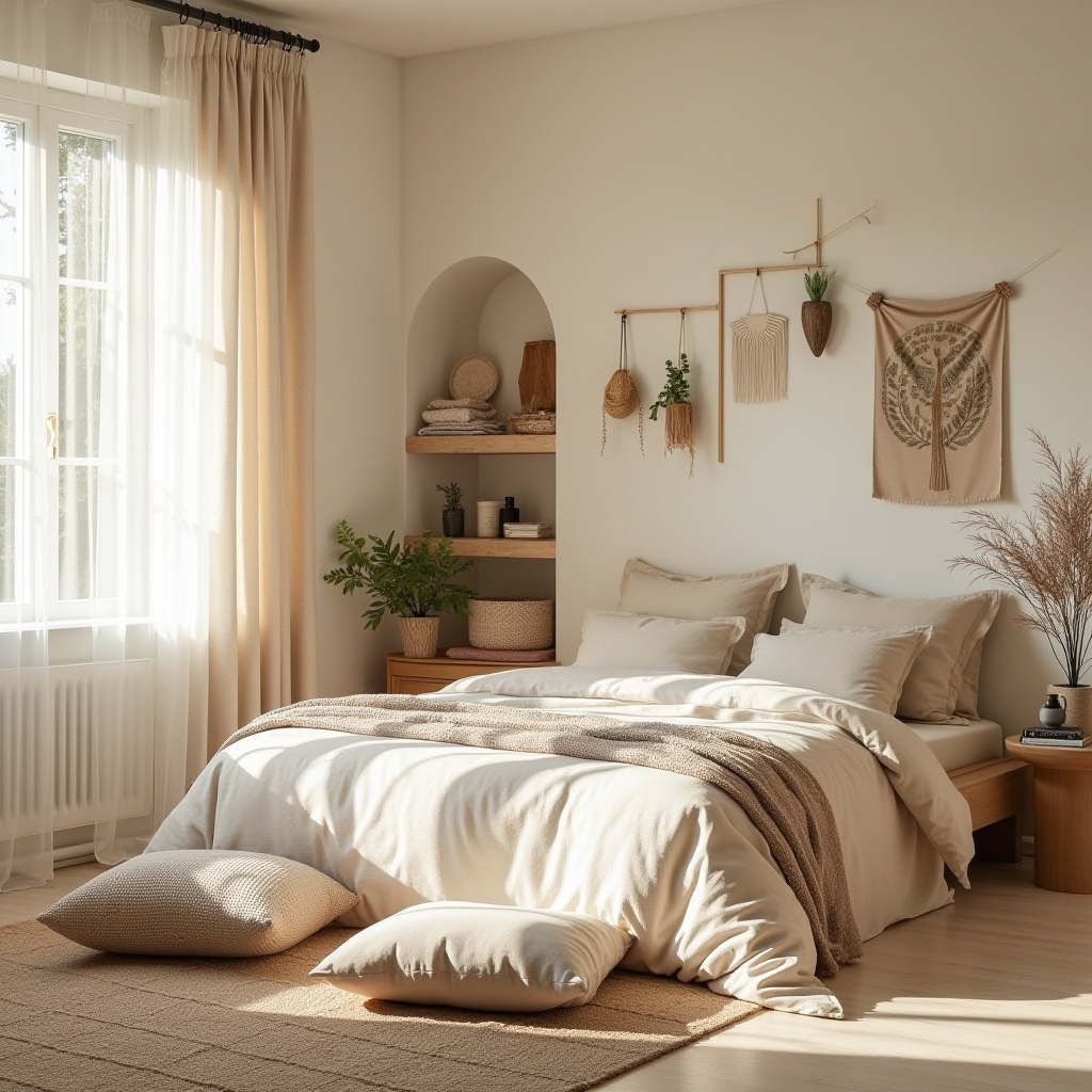 Boho Style Bedroom 22