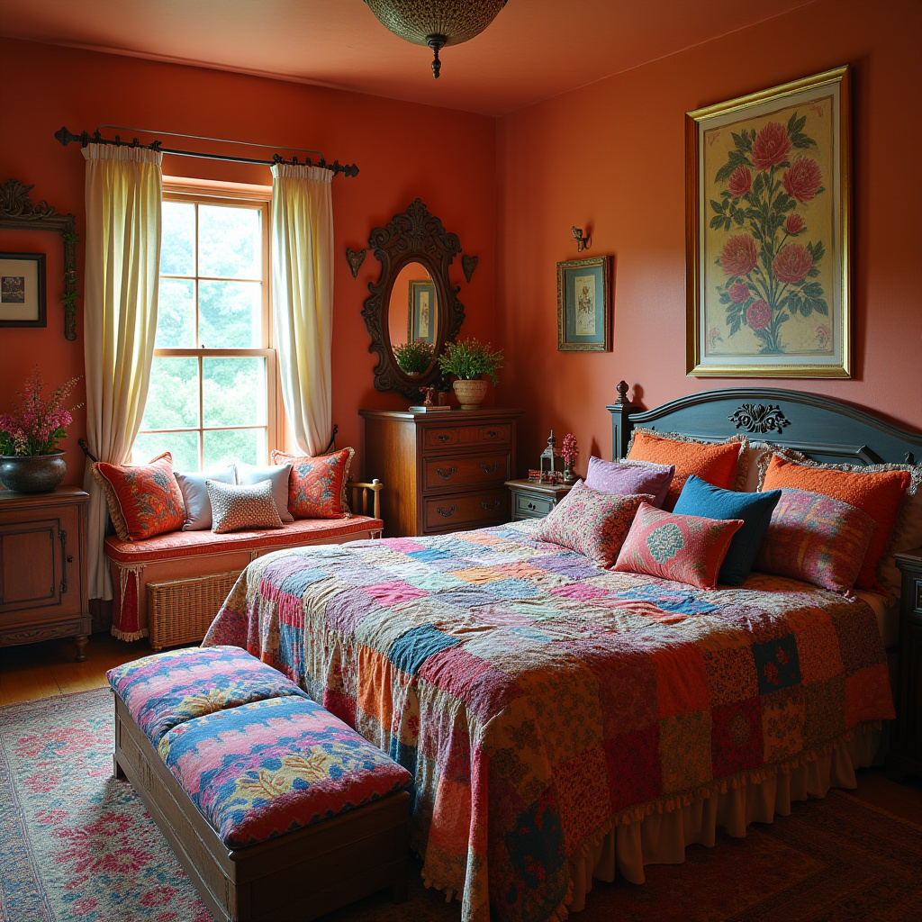 Boho Style Bedroom 23