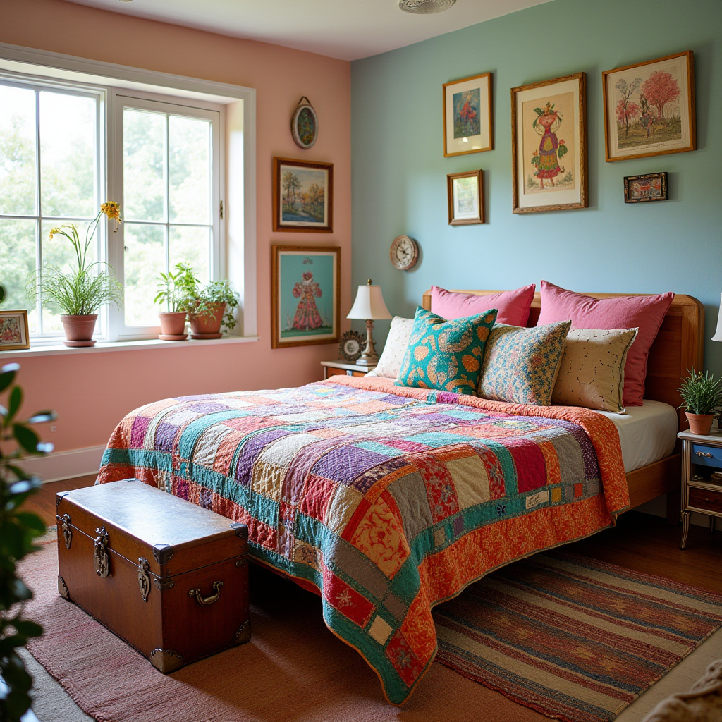 Boho Style Bedroom 26
