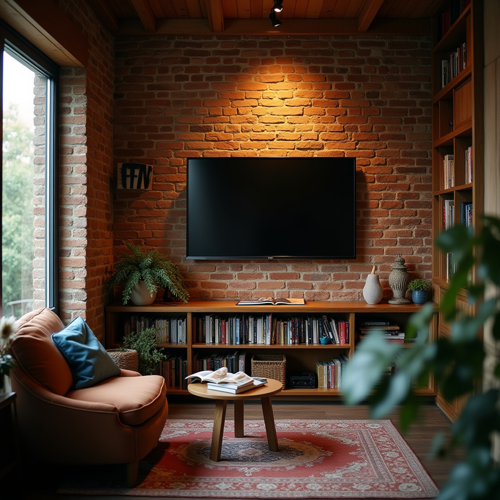Brick Tv Wall Ideas 15