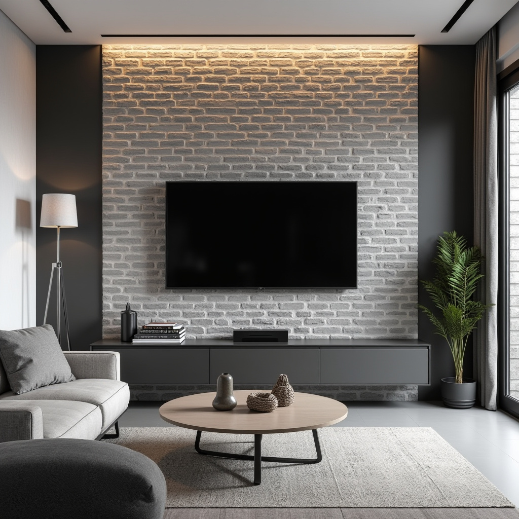 Brick Tv Wall Ideas 17