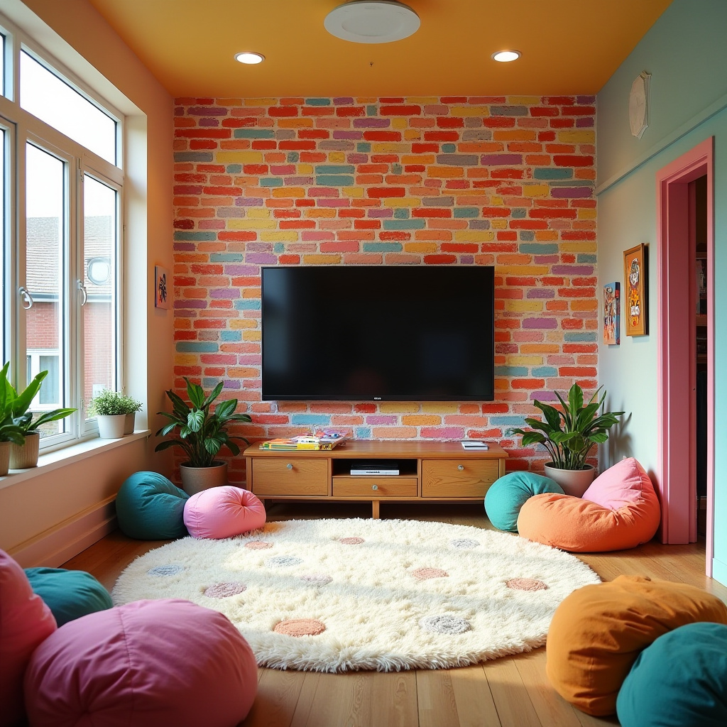 Brick Tv Wall Ideas 19