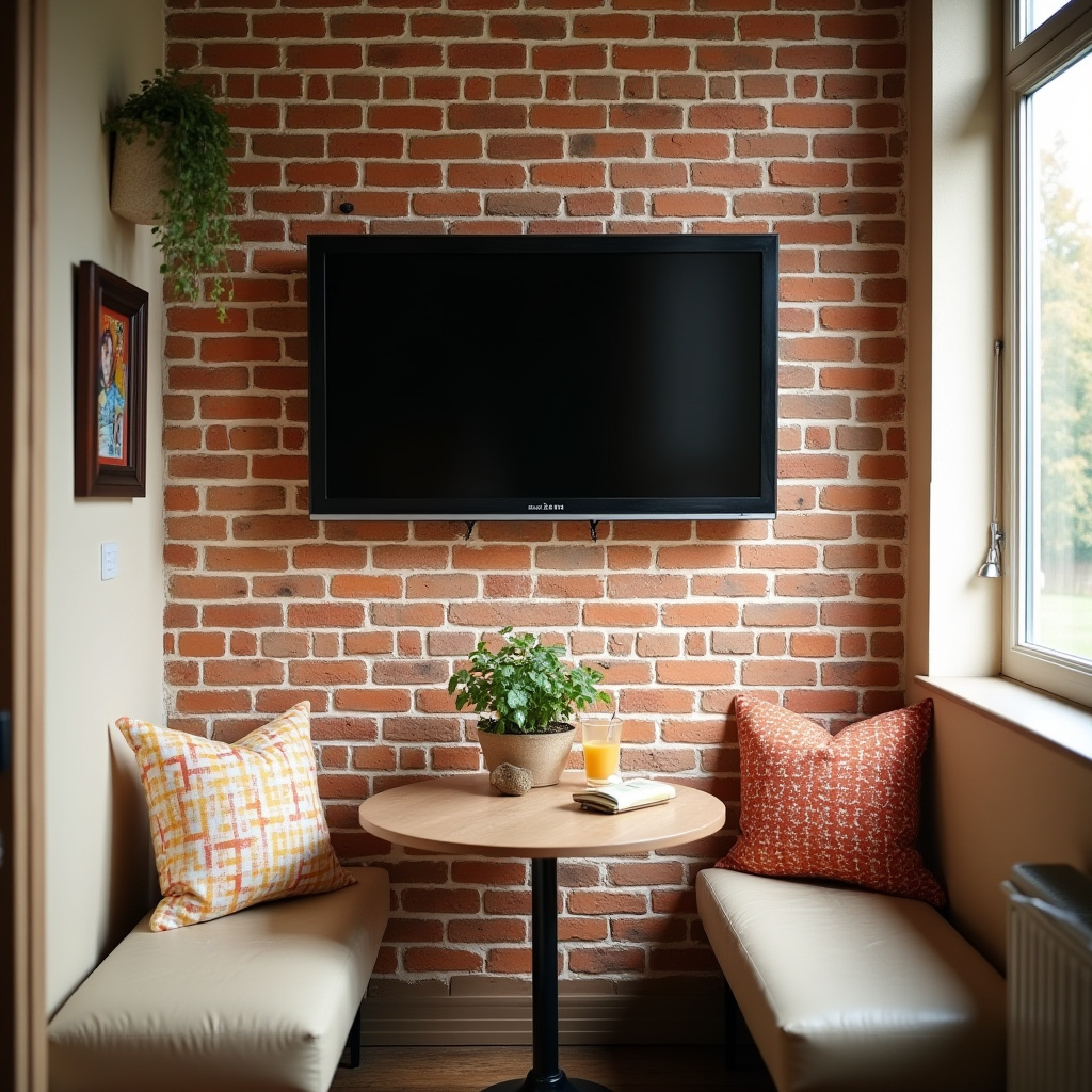 Brick Tv Wall Ideas 22