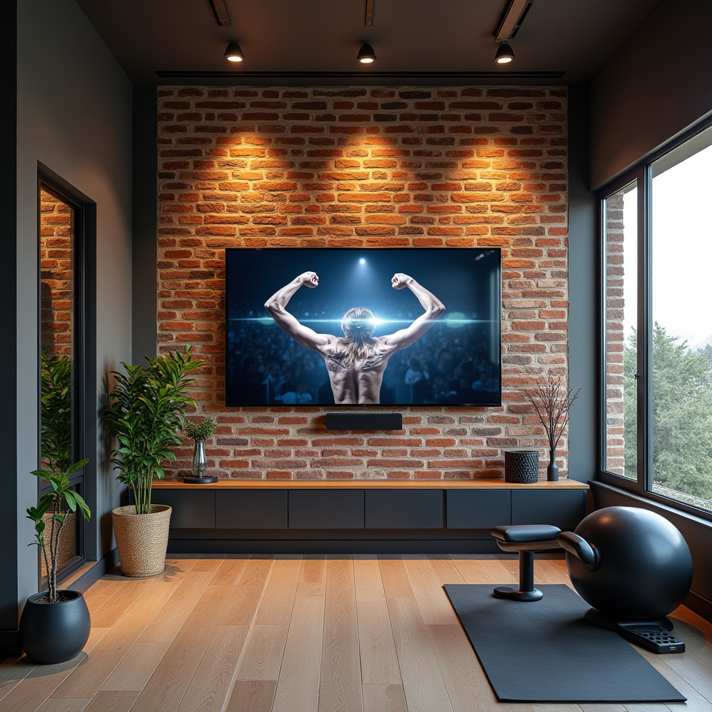Brick Tv Wall Ideas 23