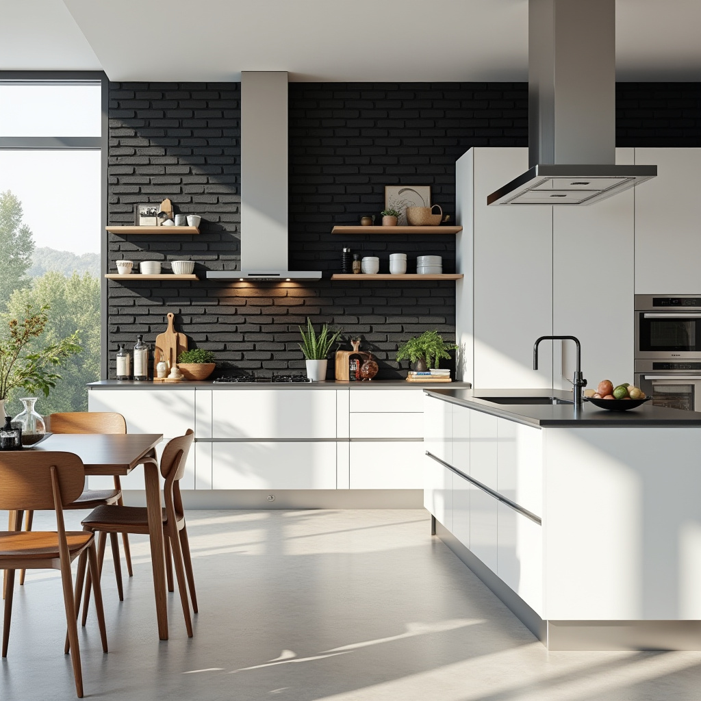 Brick Wall Kitchen Ideas 14